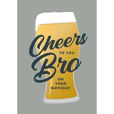 Cheers Beer Birthday Gift Card