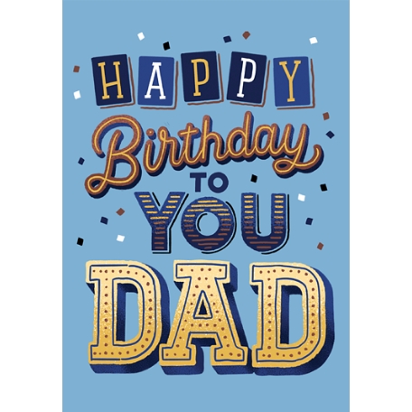 Dad Birthday Gift Card