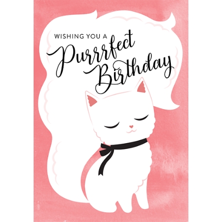 Purrrfect Birthday Gift Card