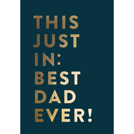 This Just In Dad Gift Card
