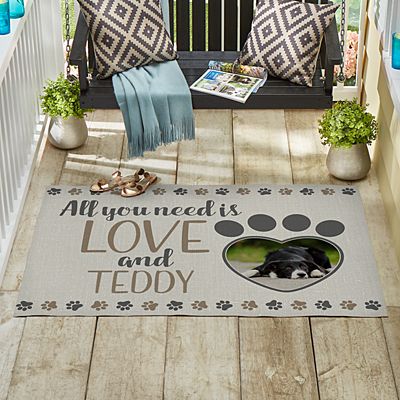 All You Need is Love Photo Oversized Mat
