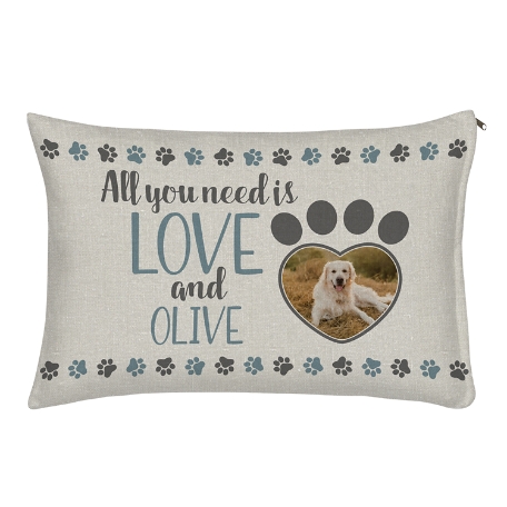 All You Need is Love Pet Bed - Small - Blue