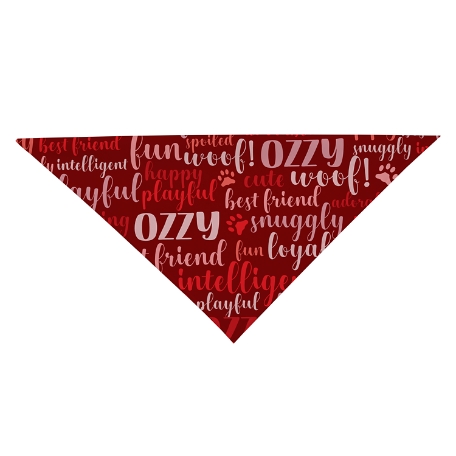 Best Friend Pet Bandana - Dog - Red - S