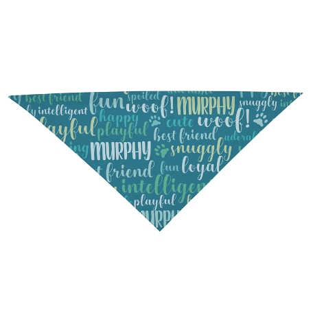 Best Friend Pet Bandana - Dog - Teal - L