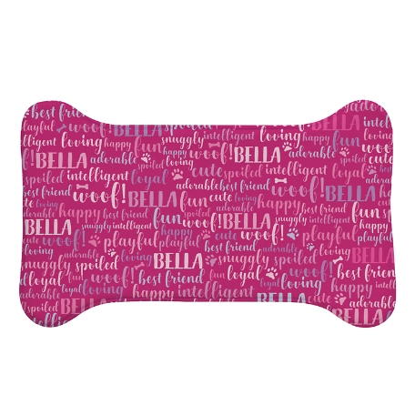 Best Friends Pet Feeding Mat - Bone - Large - Pink