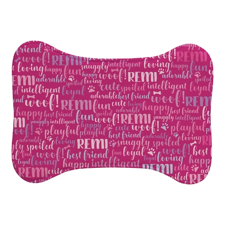 Best Friends Pet Feeding Mat - Bone - Small - Pink