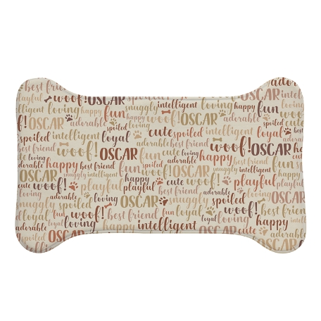 Best Friends Pet Feeding Mat - Bone - Large - Tan
