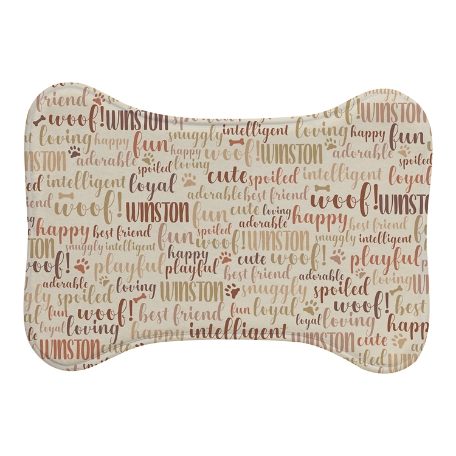 Best Friends Pet Feeding Mat - Bone - Small - Tan
