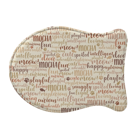 Best Friends Pet Feeding Mat - Fish - Tan