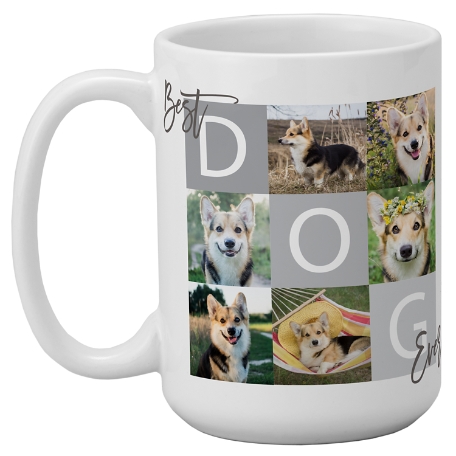 Best Dog Ever Photo Mug - 15oz