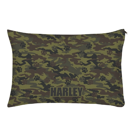 Camo-Paws Pet Bed - Small-Green