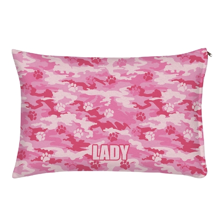 Camo-Paws Pet Bed - Small-Pink