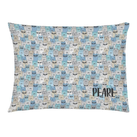 Cool Cats and Dogs Pet Bed - Cat - Medium-Blue