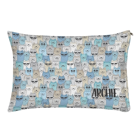 Cool Cats and Dogs Pet Bed - Cat - Small-Blue