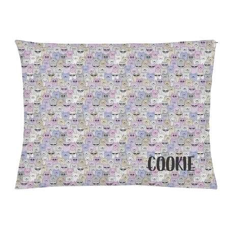 Cool Cats and Dogs Pet Bed - Cat - Large-Purple