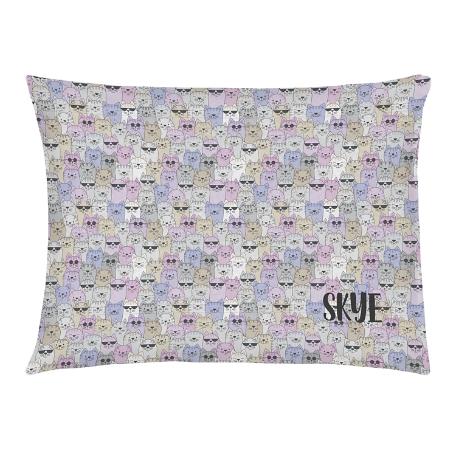 Cool Cats and Dogs Pet Bed - Cat - Medium-Purple