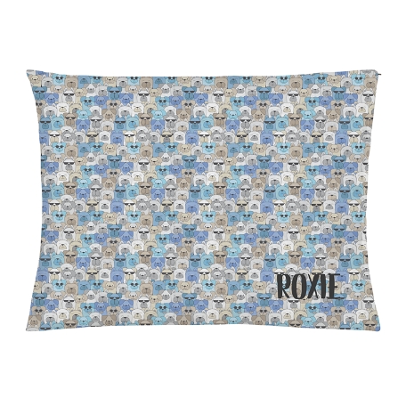 Cool Cats and Dogs Pet Bed - Dog - Large-Blue