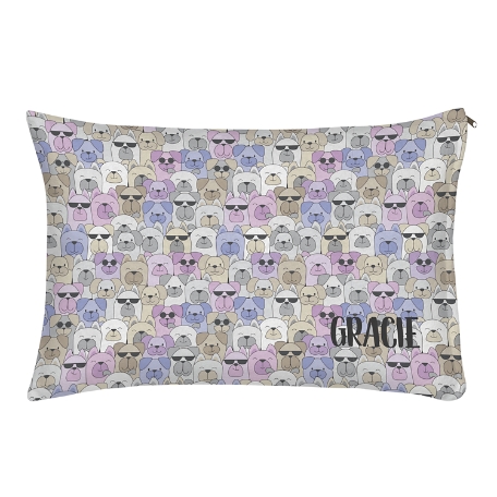 Cool Cats and Dogs Pet Bed - Dog - Small-Purple