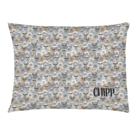 Cool Cats and Dogs Pet Bed - Dog - Medium-Tan