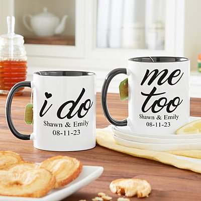 I Do, Me too Mug Set