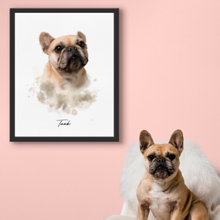 Dog Memorial Gifts Personalized, Custom Photo Pet Memorial Wall Art, Your  Life Is A Gift Dog Print, Pet Remembrance Gifts - Best Personalized Gifts  For Everyone