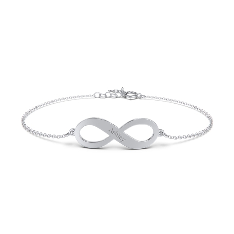 Forever Family Infinity Name Bracelet - 1 Infinity