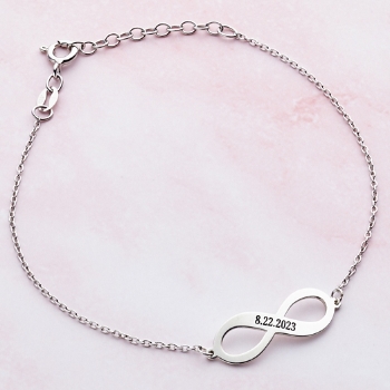 Forever Us Infinity Name Bracelet