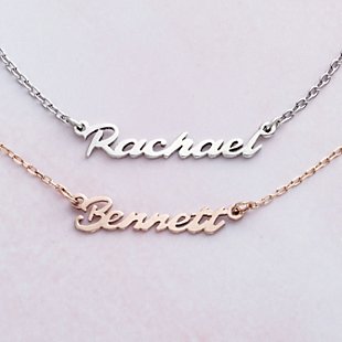 Make It Yours! Dainty Personalized Name Necklace