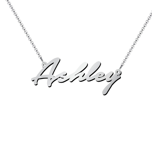 Abby name clearance necklace