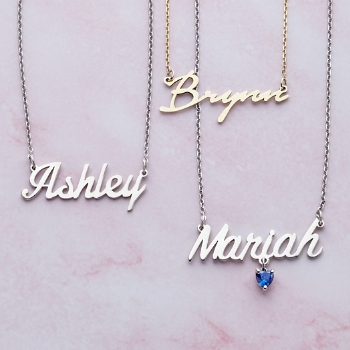 Make It Yours! Personalized Name Necklace