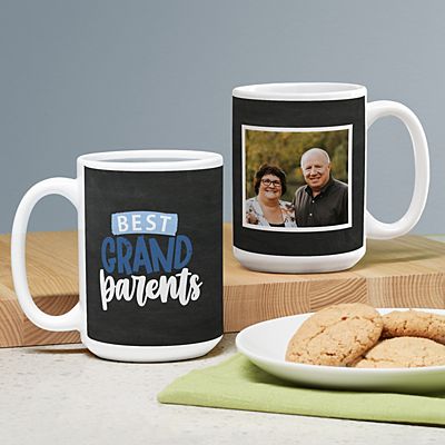 Best Grandparents Photo Mug