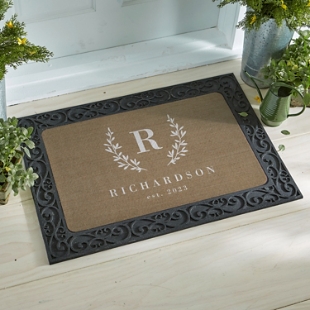 Burlap Look Family Doormat