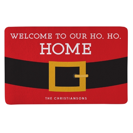 Ho Ho Home Doormat - 17x27
