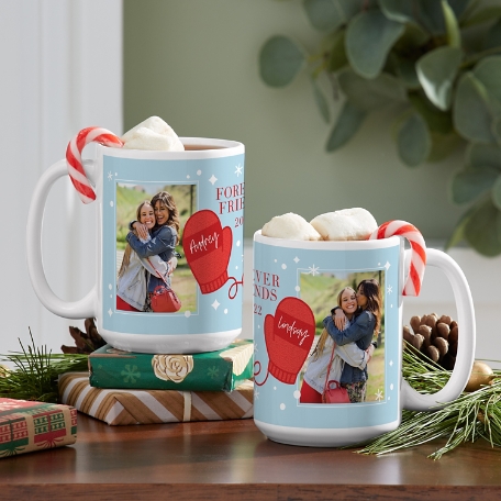 Mitten Friends Photo Mug
