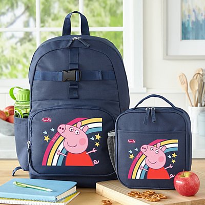 Peppa Pig Rainbow Backpack & Lunchbox