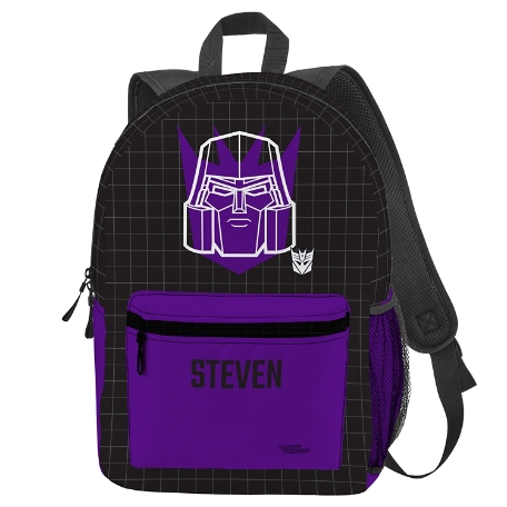 TRANSFORMERS Allover Printed Backpack-Megatron