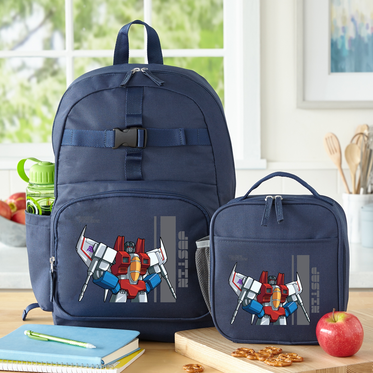 TRANSFORMERS Backpack & Lunch Box-Starscream