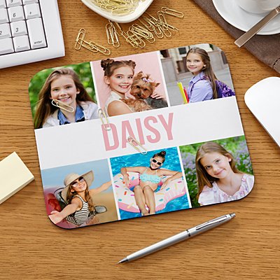 Picture Perfect Photo Collage Mouse Pad