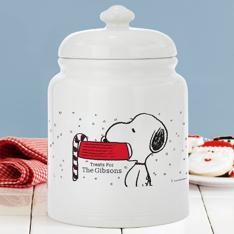 PEANUTS® Snoopy™ Holiday Ceramic Treat Jar