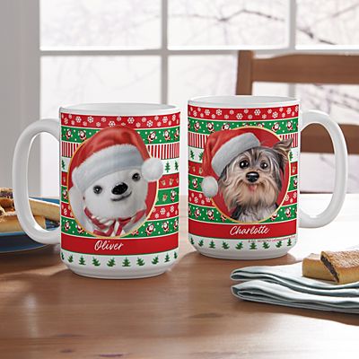 Animal Club International™ Christmas Pattern Baby Animal Mug