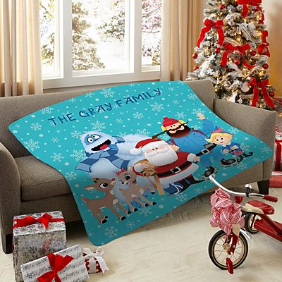 Rudolph® & Friends Holiday Blanket