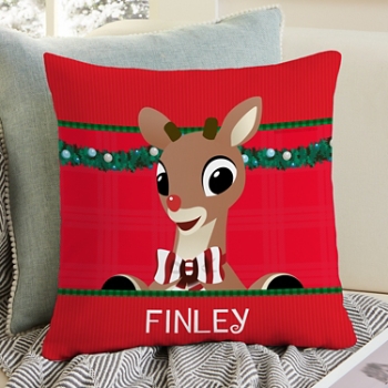 Rudolph® Holiday Throw Pillow
