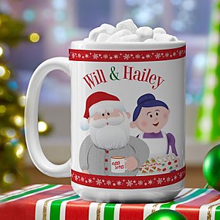 Santa & Mrs. Clause Holiday Mug