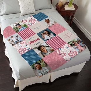 Mother's day hot sale photo blanket