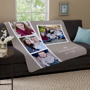 Photostrip Plus Portrait Blanket