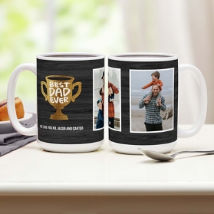 Best Dad Photo Mug