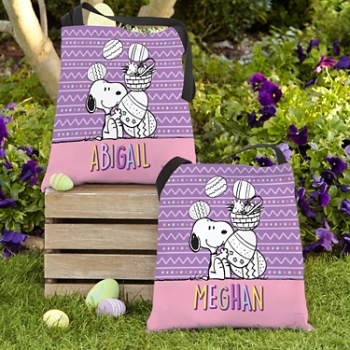 PEANUTS® Snoopy™ & Woodstock™ Easter Tote