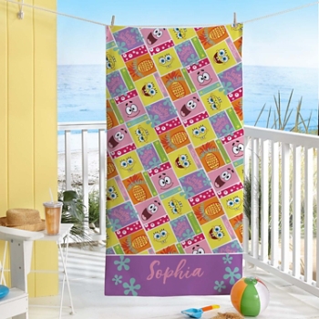 SpongeBob™ Squarepants Bikini Bottom Beach Towel