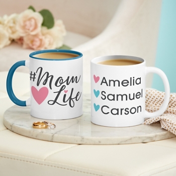 #Mom Life Mug