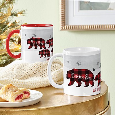 Beary Merry Family Mug